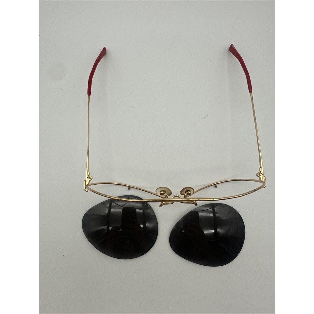 Carrera Porsche Design 5623 Vintage Aviator Sunglasses Gold Red Austria - Picture 9 of 9